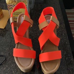 Size 10. Worn once. No damage, almost brand new!